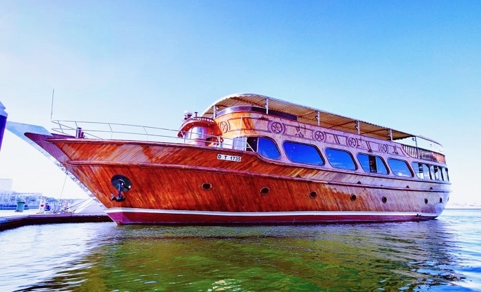 2 Hours Sunset / Dinner Dubai Water Canal Cruise from Al Shater Boat