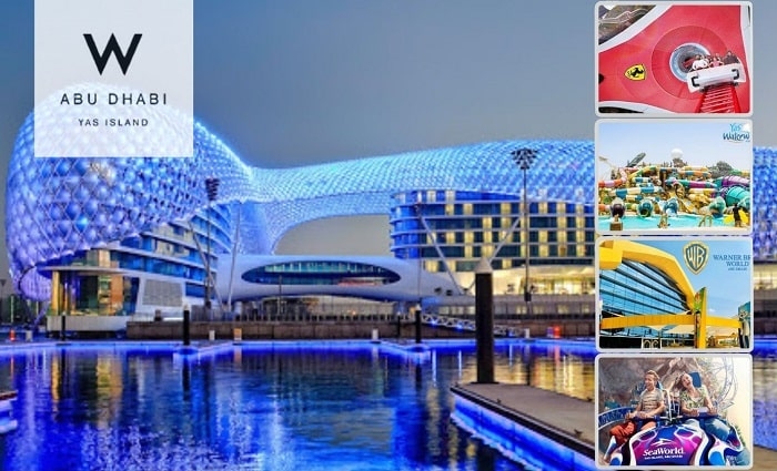 W Hotel – Yas Island Stay with Breakfast and Park Access